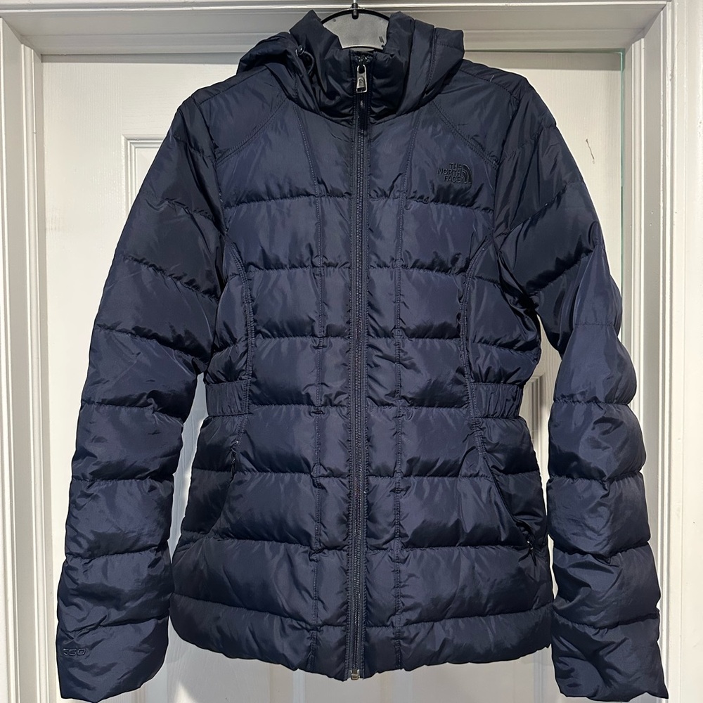 The North Face Women's Dark Blue Puffer Jacket